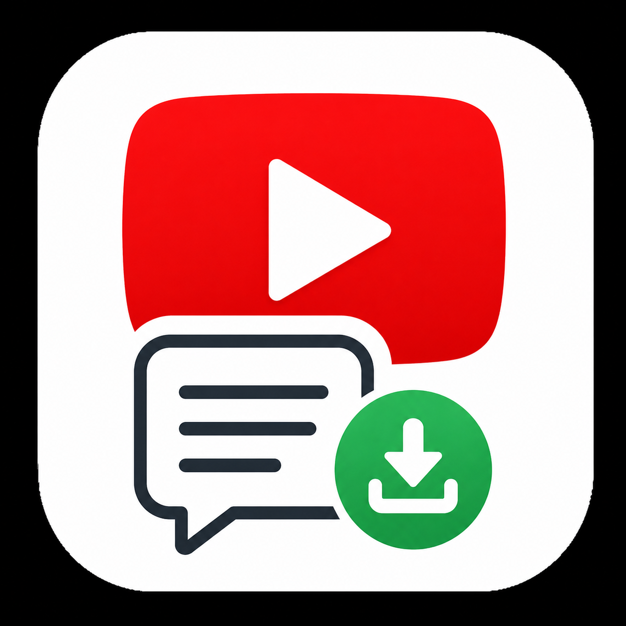 YouTube Comments Exporter Logo